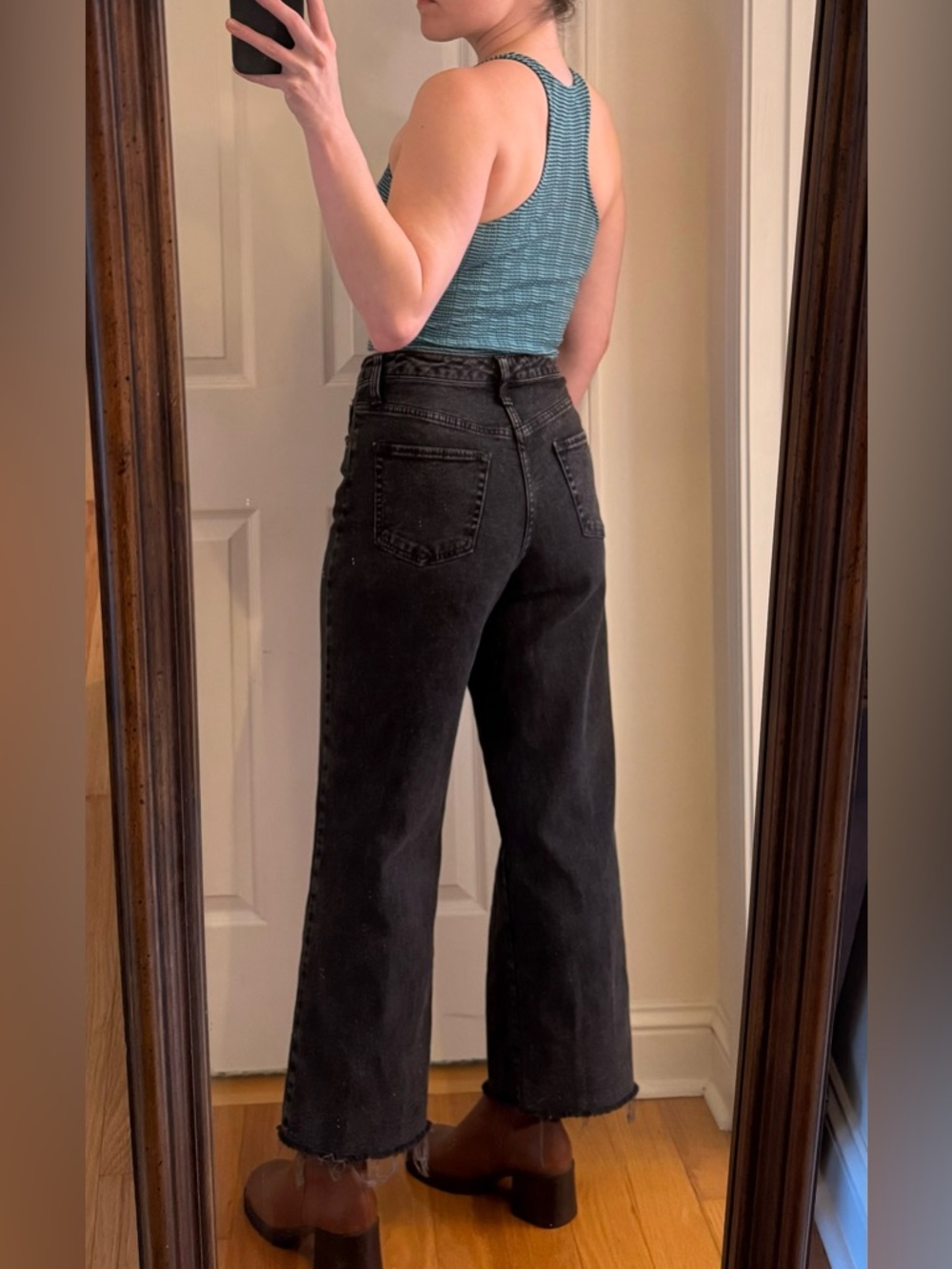 ~2 for $12~ Straight Leg Jeans Waist-27, Rise-12, Inseam-25.5